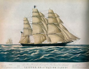克利珀船：飞云"，1852年 作者 小 E 布朗
