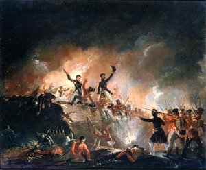 1840年8月15日，1840年，在伊利堡驱逐英国人 作者 EC Watmough