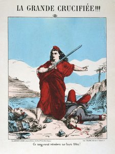 法国共和党的寓言，1871年。 作者 E.考特克斯