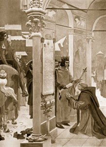 圣路易斯，“哈钦森国家历史”中的插图，1915年 作者 菲奥里洛
