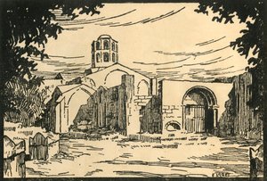 Les Alyscamps, Chapelle Shonorat - Alyscamps.and the Chapel St-Honorat