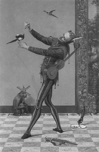 小丑（1869年）。 作者 E.罂粟花