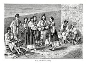 瓦拉契亚人，1879年。