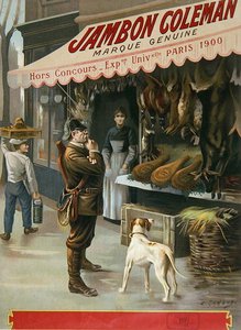 广告 "Jambon Coleman"。 作者 萨姆森