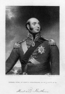 爱德华·奥古斯都亲王（1767-1820年），肯特和斯特拉森大学，十九世纪。
