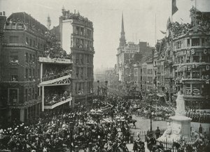 897下抵达伦敦，圣保罗教堂，1897年