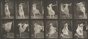 板块编号188。跳舞的花式，1887年。 作者 爱德沃德·迈布里奇