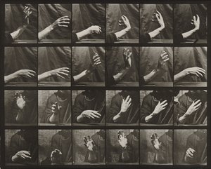 手的运动；跳动时间 作者 Eadweard Muybridge