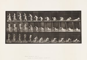 Plate 271. Arising from the Ground with a Paper in Left Hand 作者 爱德沃德·迈布里奇