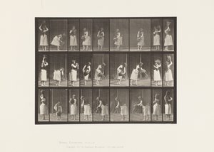 Plate 516. Miscellaneous Movements with a Water Jar 作者 爱德沃德·迈布里奇