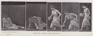 The Human Figure in Motion: Selected phases from series 56 (b/w photo) 作者 爱德沃德·迈布里奇