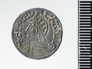 Æthelred二世的便士，伦敦铸币厂，978（银）（3706819的正面 作者 埃尔德加 埃尔德加