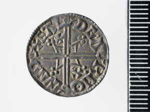 Æthelred二世的便士，伦敦铸币厂，978（银）（3706818的背面 作者 埃尔德加 埃尔德加