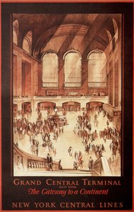 纽约大中央车站，1927年