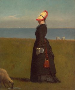 Lambs, Nantucket, 1874年。 作者 伊士曼·约翰逊