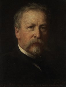 自画像》，1889年。 作者 伊士曼·约翰逊