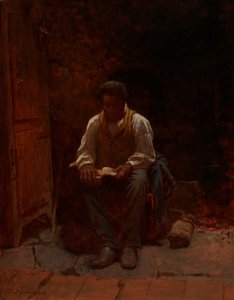 主是我的牧者》，1863年。 作者 伊士曼·约翰逊