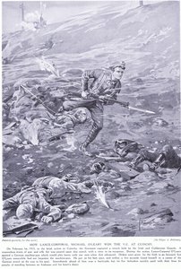 Lance Corporal O&39;Leary如何在Clinchy于1915年2月赢得风险投资 作者 埃德加·阿尔弗雷德·霍洛威