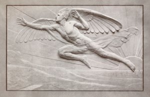 “速度”（彩色石版画） 作者 Edgar Bertram Mackennal