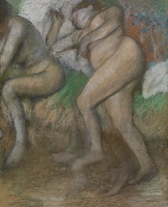 浴后 作者 埃德加·德加