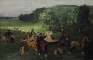 在赛马场（The Races），c.1861-62
