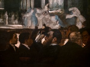 Ballet of Robert the Devil (detail). 1871-1872. Oil on canvas. 作者 埃德加·德加