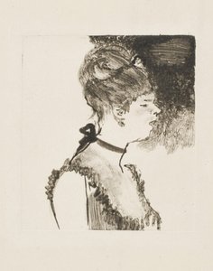 演唱会咖啡厅歌手，1878-80 作者 埃德加·德加
