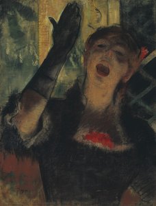 Singer咖啡馆，1879年。 作者 埃德加·德加