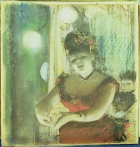 Cafe-Concert Singer，约1878年 作者 埃德加·德加
