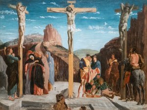 Calvary (copy after Andrea Mantegna). 1861. Oil on canvas. 作者 埃德加·德加