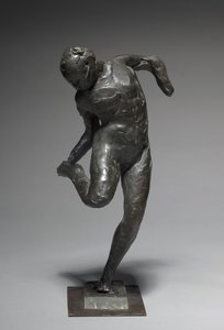 1896-1897年，看着右脚底的舞者 作者 埃德加·德加