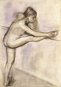 1884-1888年酒吧舞者 作者 埃德加·德加