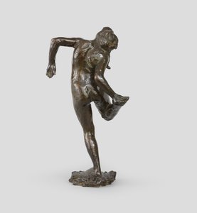 舞者看着右脚掌，舞者看着右脚掌，1895-1902 作者 埃德加·德加