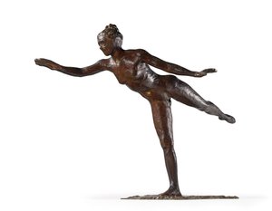 大阿拉伯蔓藤花纹，第二次，约1890-1895年 作者 埃德加·德加
