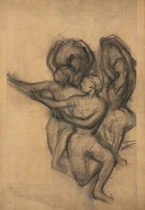 舞者组；舞者团体，1895-1900年 作者 埃德加·德加