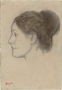霍顿斯-瓦尔平松, 1883年。 作者 埃德加·德加