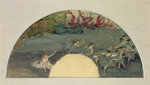 拉法兰朵（La Farandole），1879年 作者 埃德加·德加