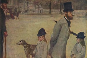 Le Vicomte Lepic，1875年，1937年。 作者 埃德加·德加