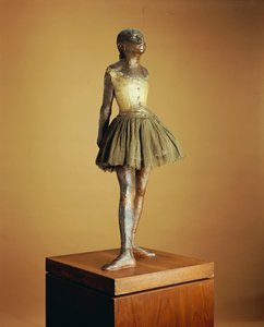 十四岁小舞者，1879-81年，演员1921年 作者 埃德加·德加