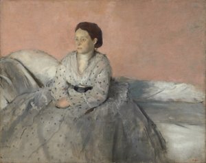 René de Gas女士 作者 埃德加·德加