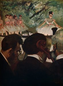 乐团音乐家，c1872 作者 埃德加·德加