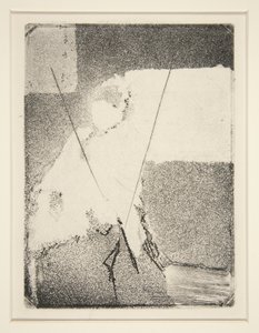 生活在帽子和披肩的女人，c.1879（蚀刻和aquatint） 作者 埃德加·德加