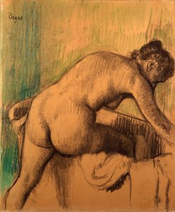 巴斯，1883年 作者 埃德加·德加