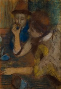 珠宝》，约 1887 年（纸上粉彩画） 作者 Edgar Degas