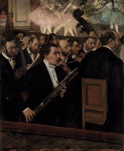 歌剧院乐团c。 1870年 作者 埃德加·德加