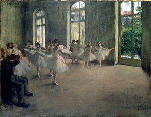 The Rehearsal，c.1873-78
