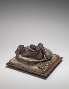 浴缸》，约1889年。 作者 埃德加·德加