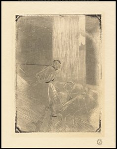 两位舞者，c.1878-79 作者 埃德加·德加