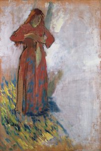 女人脱衣服 作者 埃德加·德加