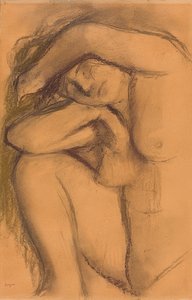 裸体研究（Aktsudie）。嗯1888-92
